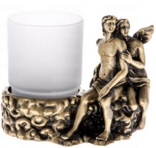 Art & Max стакан настольный Romantik AM-0081D в бронзе