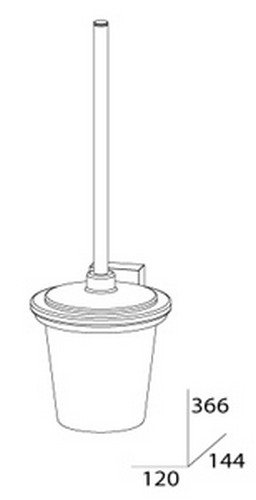Ерш настенный FBS Esperado ESP 057