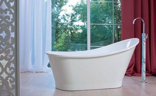 Ванна из литого мрамора Marmite Aurora 159х73 без перелива