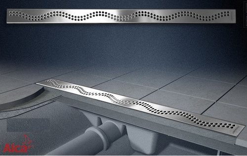 Дренажный канал для душа Alca Plast 95 см. (APZ8-950), в комплекте: лоток, сифон, ножки, решетка.