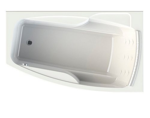 Акриловая ванна Радомир Аризона 170х100 (левая / правая)  chrome