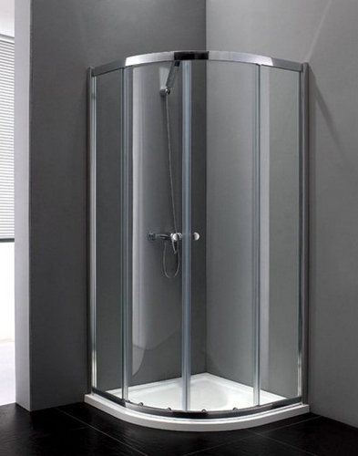 Душевой уголок CEZARES ANIMA-W-R-2-100-C-Cr-IV профиль хром, стекло прозрачное 100x100 см