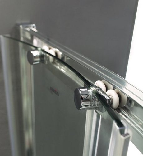 Душевой уголок CEZARES ANIMA-W-R-2-100-C-Cr-IV профиль хром, стекло прозрачное 100x100 см