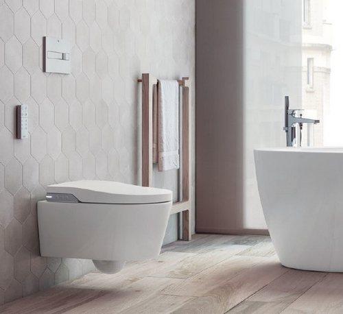 Электронный подвесной унитаз-биде  Roca In-Wash Inspira 803060001
