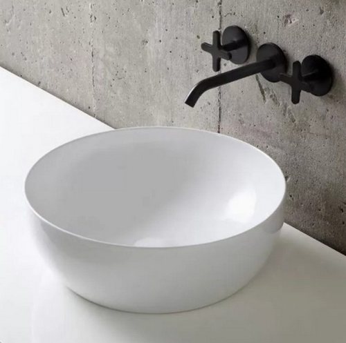 Раковина Azzurra Elegance Circle ELLA040140C0BI/(ECI40 bi)*0