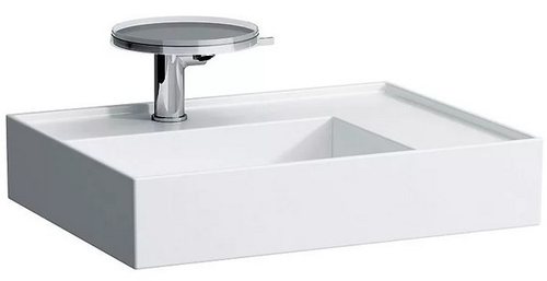 Раковина Laufen Kartell by Laufen 8.1033.4.000.104.1 с полочкой справа
