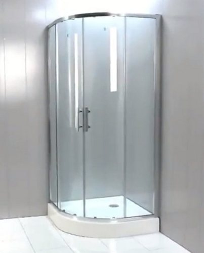 Душевой уголок CEZARES MOMENTO-R-2-90-C-Cr профиль хром, стекло прозрачное 90x90 см