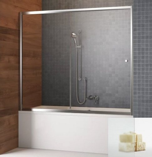 Шторка на ванну Radaway Vesta DWJ 140, стекло матовое (Fabric)