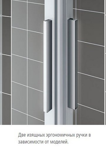Душевой уголок Kermi Cada CKE2L10020VPK+CKE2R10020VPK 100х100