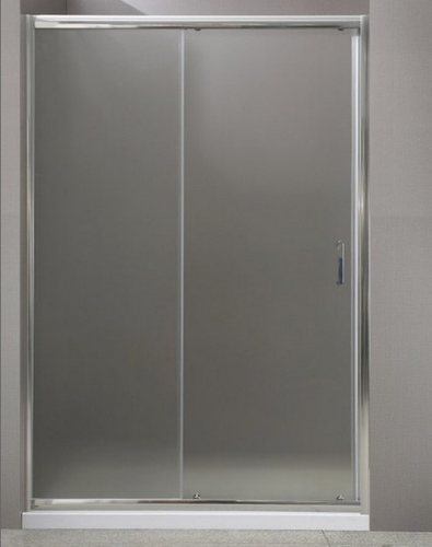 Душевая дверь BelBagno UNO-BF-1-115-P-Cr, стекло матовое, регулировка 113,4-116 см