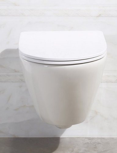 Унитаз подвесной BelBagno Alpha BB300CHR безободковый