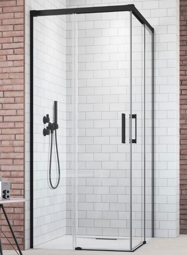 Душевой уголок Radaway Idea Black KDD 90х80 профиль черный матовый