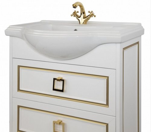  Тумба Tessoro Foster TS-F9065-C-W-G c раковиной MC-33273 65