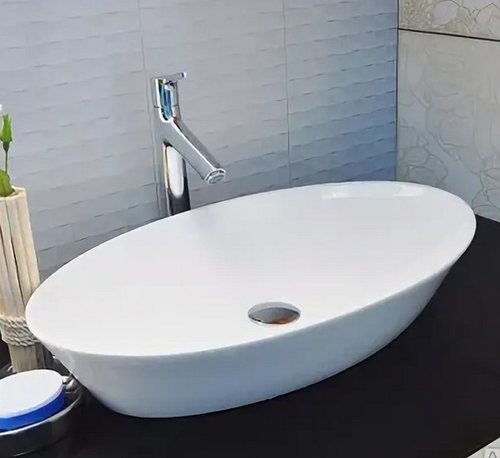 Раковина CeramaLux 9397 цвет белый