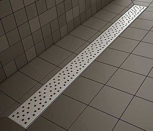 Душевая плита Radaway 1190x890 с линейным трапом, с длиной стороны, решётка Quadro 950мм, арт. 5DLA1209A