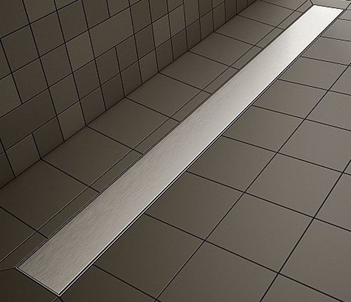 Душевая плита Radaway 1190x890 с линейным трапом, с длиной стороны, рёшётка Steel 950мм, арт. 5DLA1209A