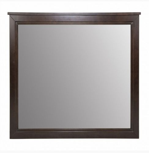 Зеркало Tessoro Foster TS-F9080-M-N 80 цвет темный орех