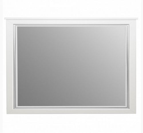 Зеркало Tessoro Foster TS-F90120-M-W-S 120 цвет белый с патиной серебро