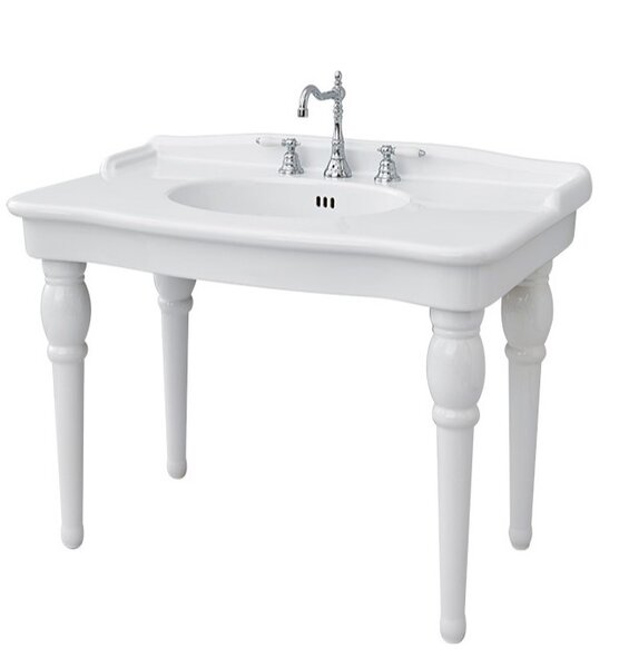 Раковина ArtCeram Hermitage HEL004 01 00 112х63 см