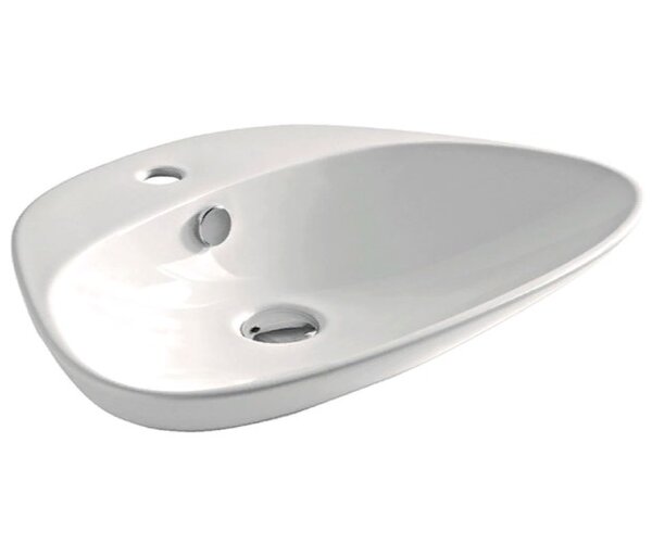  Раковина ArtCeram Plettro Quadro PTL002 01 00 59x45,5