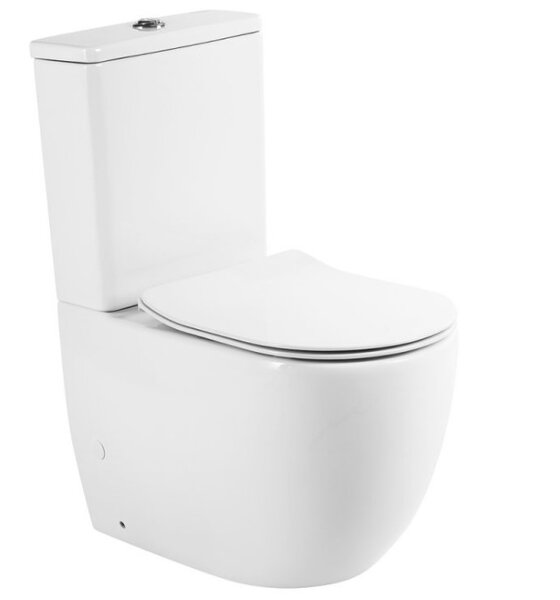 Унитаз BelBagno Sfera-R BB2128CPR / BB2128T напольный безободковый