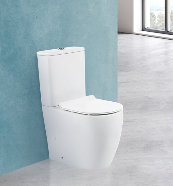 Унитаз напольный с бачком BelBagno ETNA BB2157CPR/BB2157T безободковый