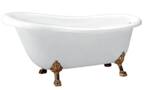 Ванна Belbagno BB04 170х80 акриловая  (ножки бронза заказываются дополнительно)