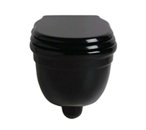 Унитаз Artceram Hermitage HEV010 03 00 nero подвесной, черный глянец