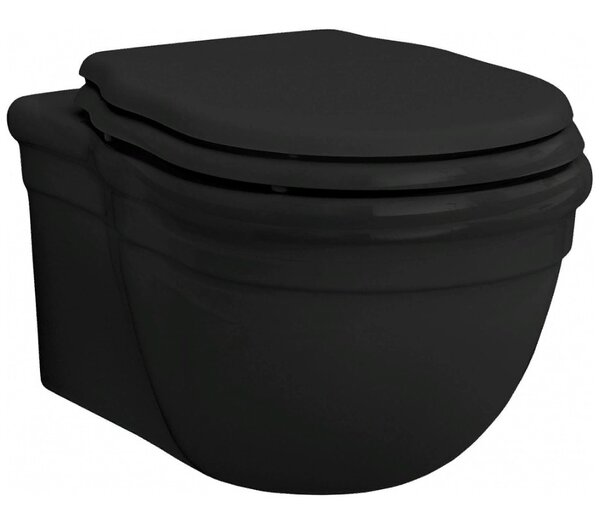 Унитаз Artceram Hermitage HEV010 03 00 nero подвесной, черный глянец