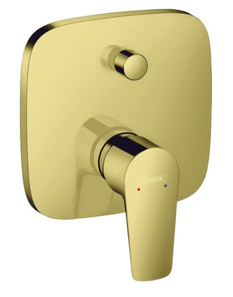 Смеситель Hansgrohe Talis E 71745990 для ванны и душа полированное золото