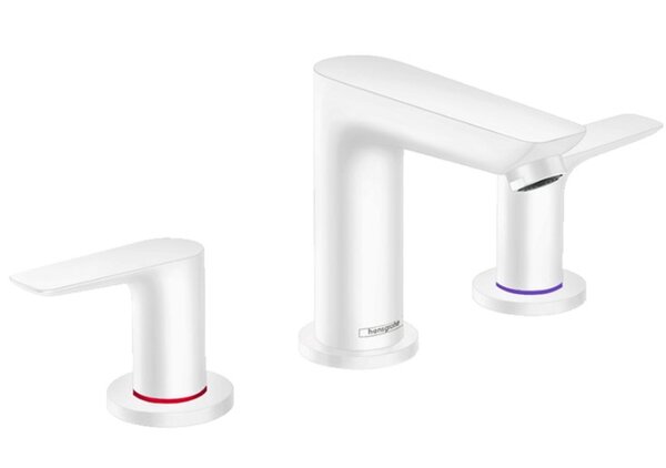 Смеситель Hansgrohe Talis E 71733700 для раковины на 3-ри отверстия белый матовый