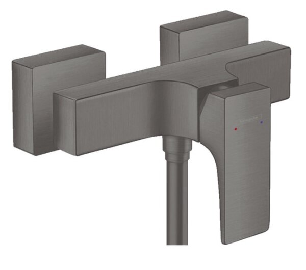 Смеситель Hansgrohe Metropol 32560340 для душа шлифованный черный