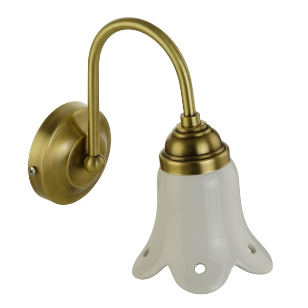 Migliore Mirella 17189 Светильник настенный, H20хL10xP20 cm, керамика/бронза