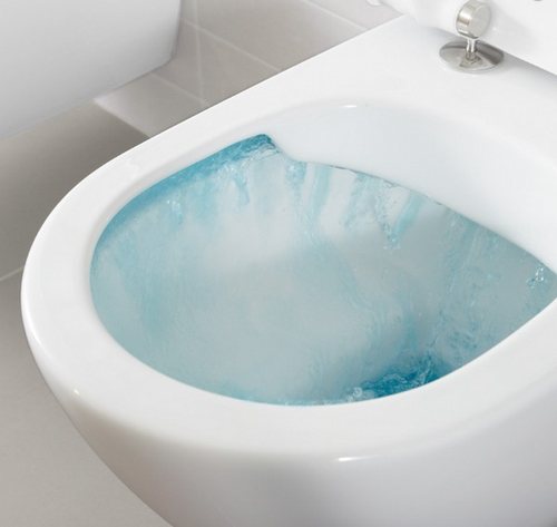 Унитаз подвесной Villeroy&Boch Subway 2.0 5614R2R1 alpin безободковый с сидением в комплекте
