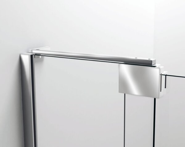 Душевая дверь Vincea Экстра (Extra) VDP-1E8090CL 90x200 см, профиль хром. Размер регулировки 812-912 мм
