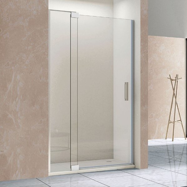 Душевая дверь Vincea Экстра (Extra) VDP-1E8090CL 90x200 см, профиль хром. Размер регулировки 812-912 мм