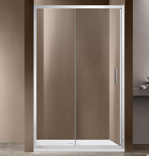 Душевая дверь Vincea Гарда (Garda) VDS-1G135CL 135x190 см, профиль хром. Размер регулировки 1330-1370 мм