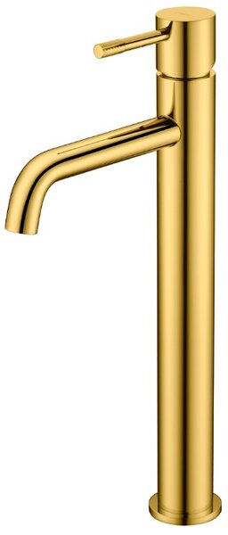 Смеситель Boheme Uno 462-G Gold для раковины высокий