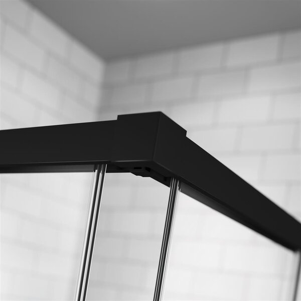 Душевой уголок Radaway Idea Black KDD 80х80 профиль черный матовый