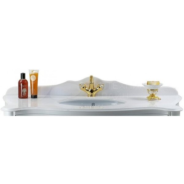Тумба с раковиной Migliore Virginia 139 lacatto bianco