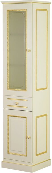 Тумба с раковиной и пеналом Migliore Ravenna 27064 L, avorio 161х59 см