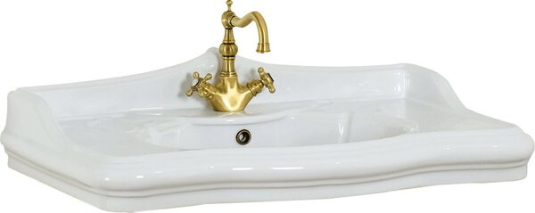Тумба с раковиной Migliore Impero 90 с дверками, noce 90х56 см