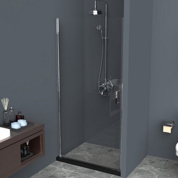 Душевая дверь Belbagno Uno-B-1-100-C-Cr 100 см стекло прозрачно