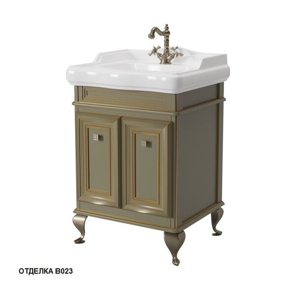 Тумба с раковиной Caprigo Fresco 60 цвет B023