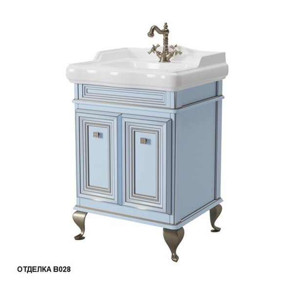 Тумба с раковиной Caprigo Fresco 60 цвет B028