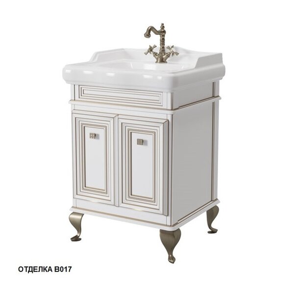 Тумба с раковиной Caprigo Fresco 60 цвет B017