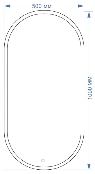 Зеркало Silver mirrors Виола (LED-00002430)