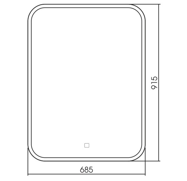 Зеркало Silver mirrors Stiv neo (LED-00002424)