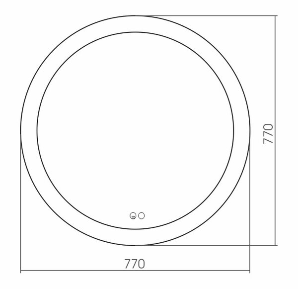 Зеркало Silver mirrors Perla neo (LED-00002420)