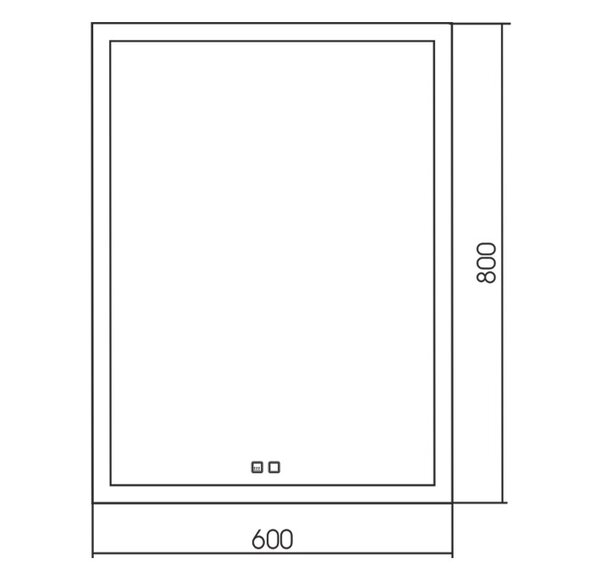 Зеркало Silver mirrors Гуверт (LED-00002258)